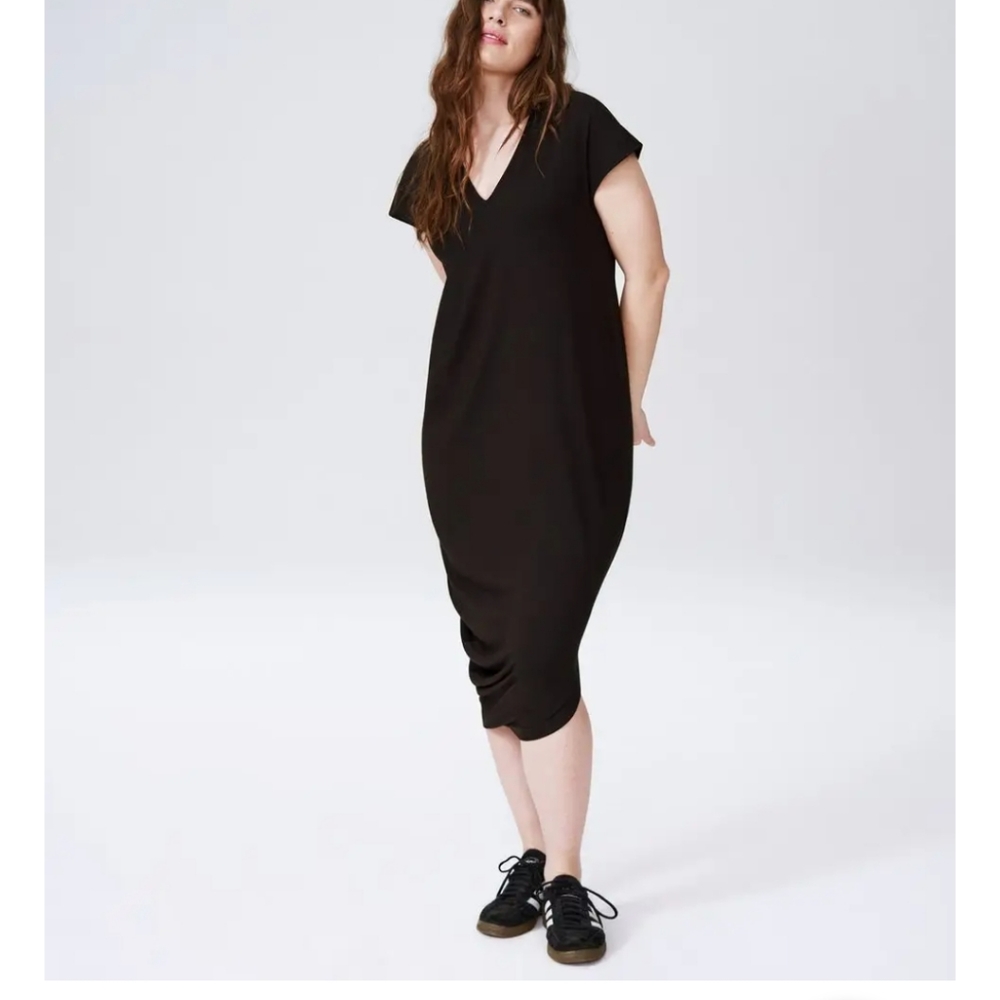 Universal Standard Geneva V Neck Dress XS NWT
